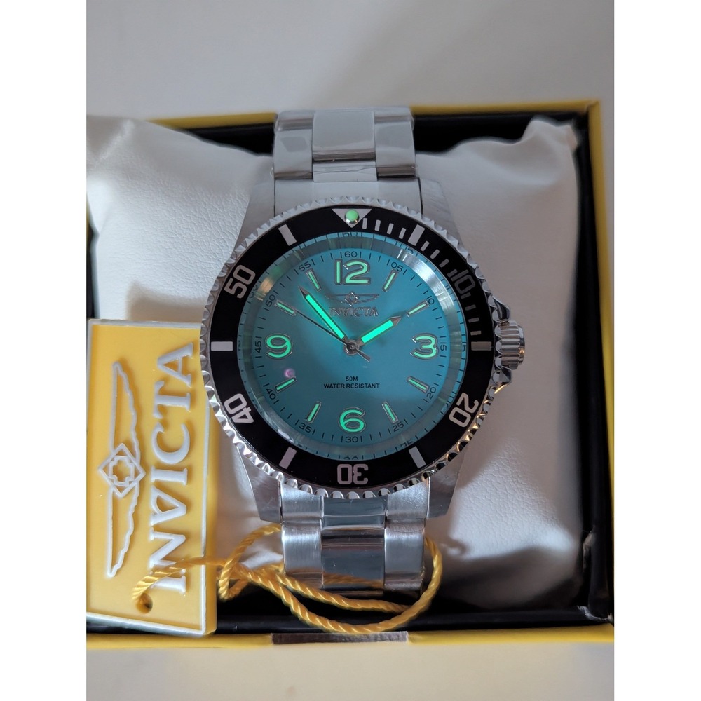 Invicta Specialty Rowan 69483 Mens Watch 40mm Stainless Steel Blue Dial New - Picture 2 of 12
